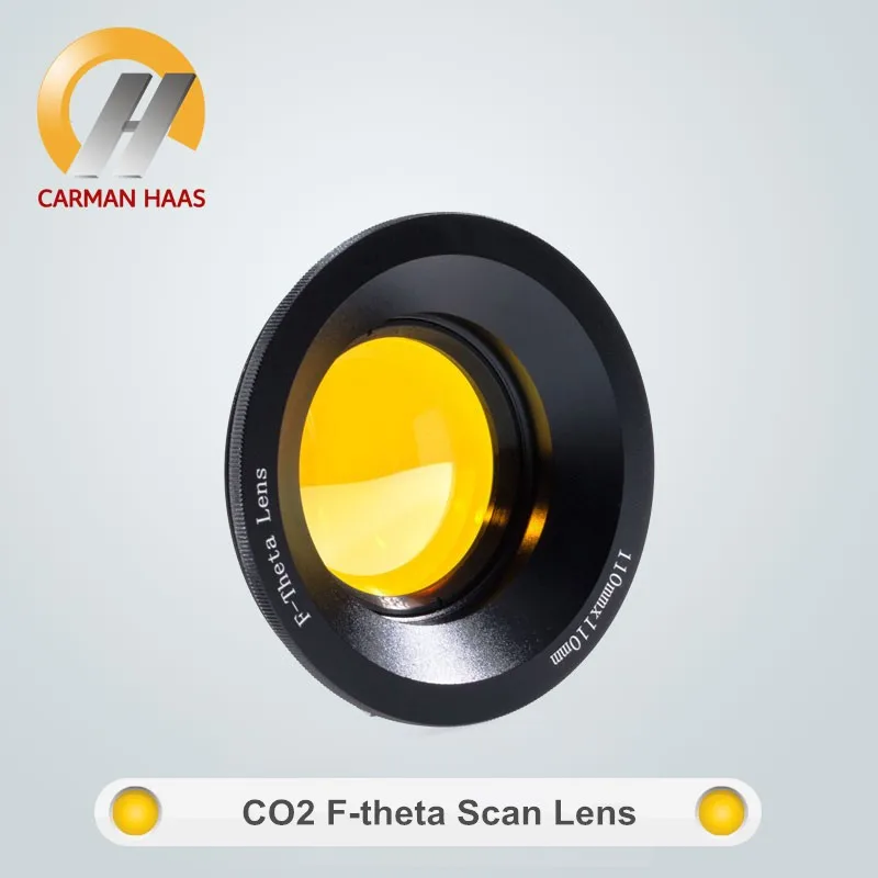 Carmanhaas Co2 лазер F-Theta сканирование объектива ZnSe сканеры поле 250*250 мм Диаметр. 48 для