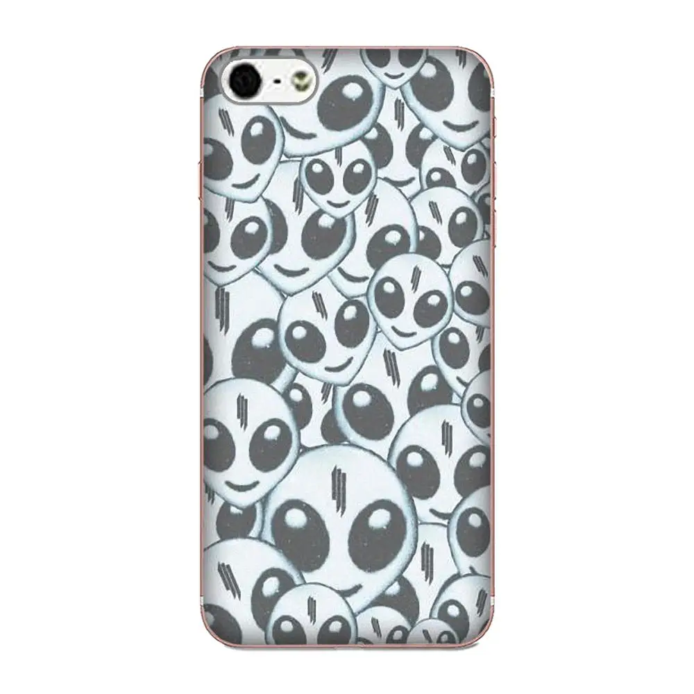 For Xiaomi Redmi Mi Note 7 8 9 SE Pro Lite Go Play Soft Protective Cover Case Skrillex Alien Head | Мобильные телефоны и