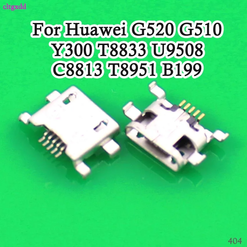 10 шт./лот Micro Usb порт для зарядки разъем док станция Huawei G520 G510 Y300 T8833 U9508 C8813 T8951 B199