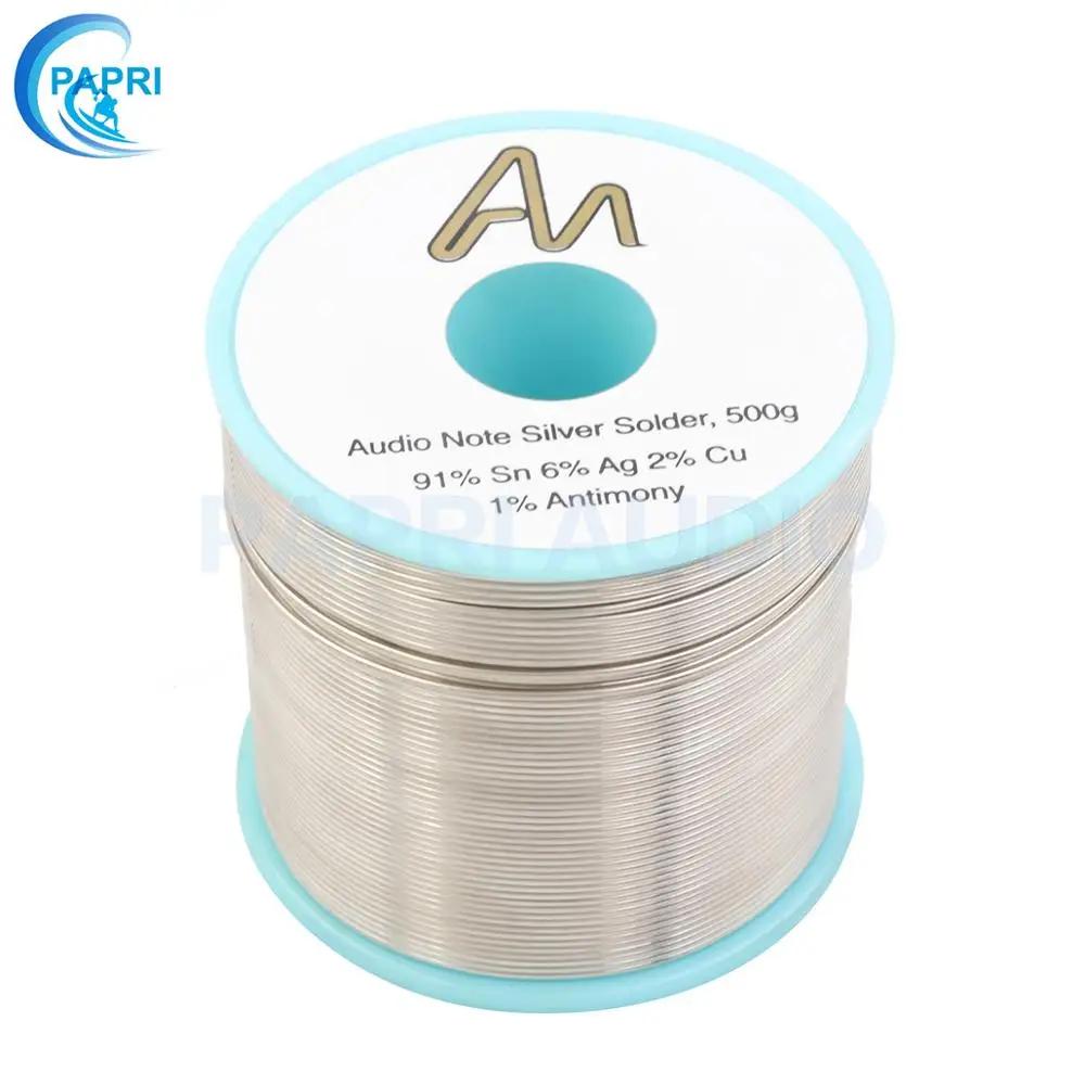 PAPRI аудио Note 1 0 мм 2% Ag серебряный припой Великобритания сварочный провод для пайки
