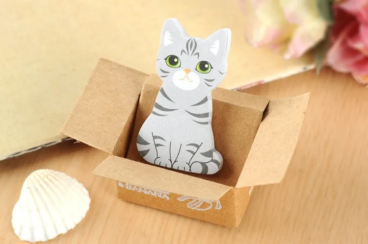 2 шт.(1 предмет = 30 страница) милые животные Блокнот Kawaii офиса DIY Дневник Наклейки стационарный набор Изделия из бумаги большой подарок