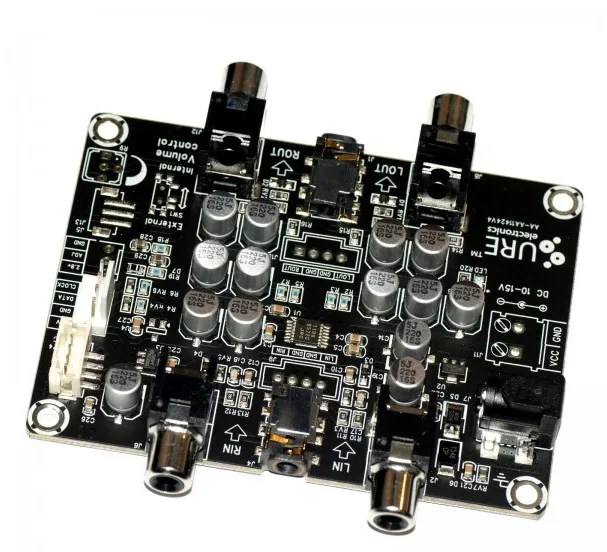 Цифровая стерео электронная аудио Плата управления громкостью VC04-NJM1109 |