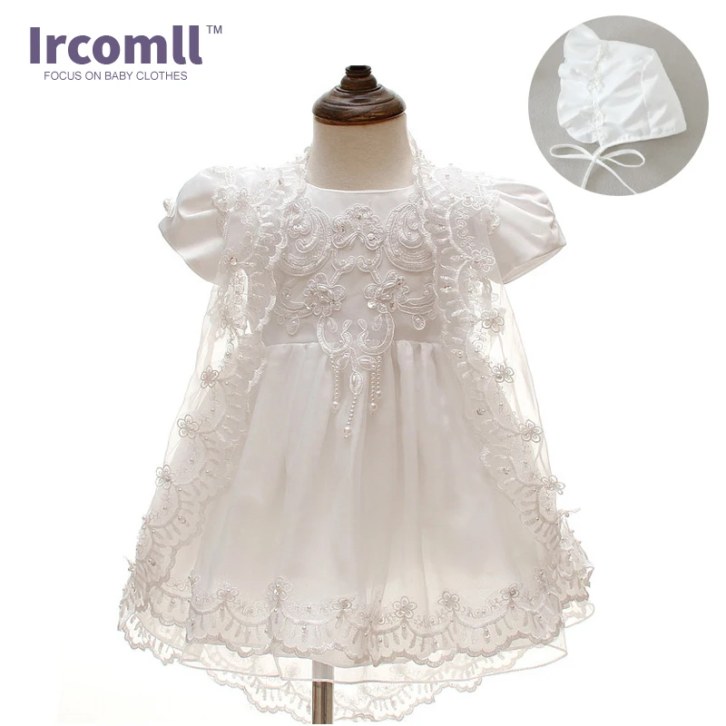 2021 Летний милый комплект одежды из 3 предметов для новорожденных платье на