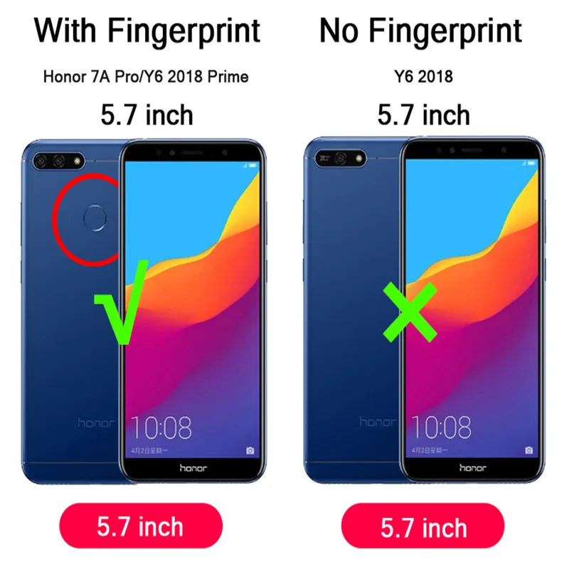 Кожаные чехлы Honor 7A для Huawei Pro 5 7 дюйма чехол Y6 Prime 2018 ковбойский кошелек откидная