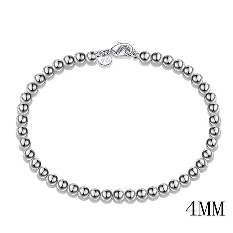 Промоакция самая низкая цена оптовая продажа 925 пробы серебряный браслет цепочка