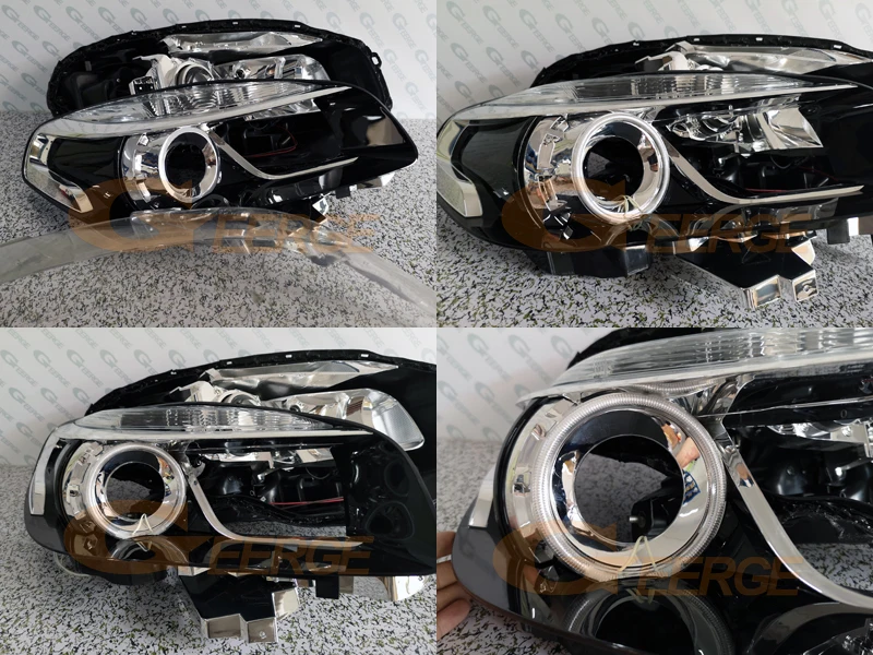 Для Renault Koleos samsung QM5 2012 2013 ксеноновая фара отличное Ультра яркое освещение CCFL ангельские глазки комплект Halo Кольцо