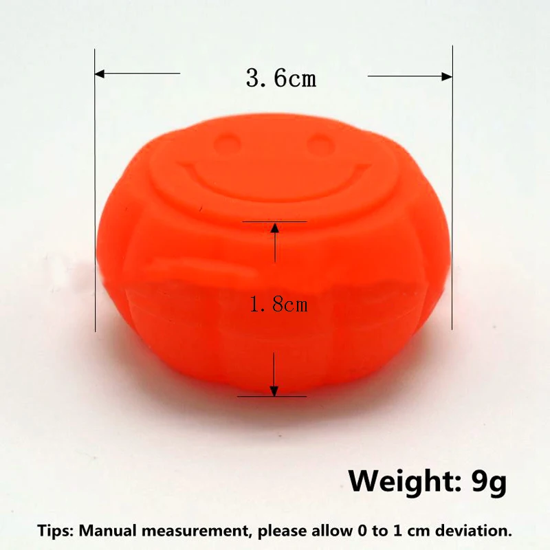 Антипригарный силиконовый контейнер 6 цветов пищевой класс для воскового масла