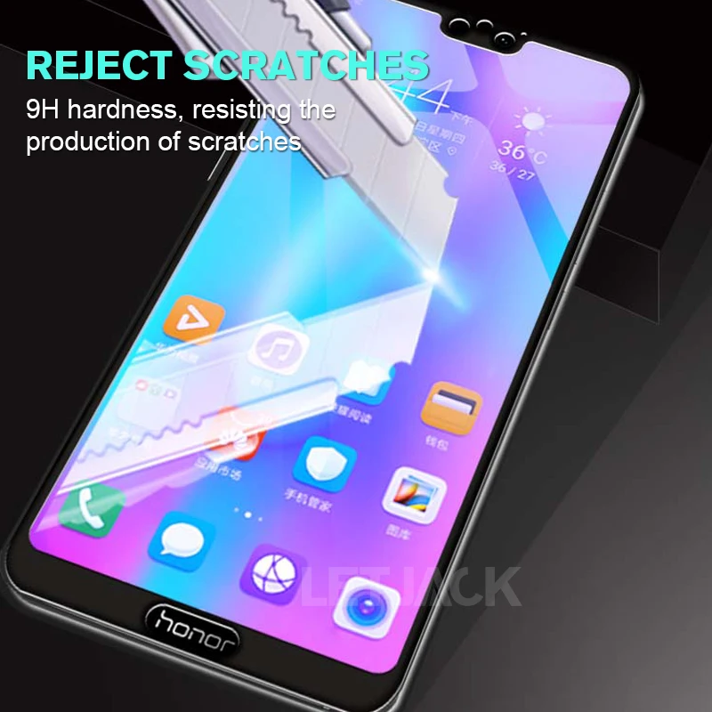 3D углеродное волокно мягкий край закаленное стекло для Huawei Honor 9 10Youth P20 Pro Mate 20X 10 Lite