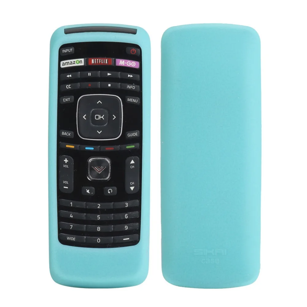 Remote Control Protector Case Controller Silicone Cover Shockproof Washable Skin for VIZIO--XRT112 Smart LED LCD TV | Электроника