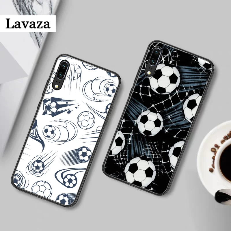 Силиконовый чехол с футбольным мячом для Huawei P8 Lite 2015 2017 P9 2016 Mimi P10 P20 Pro P Smart Z 2019