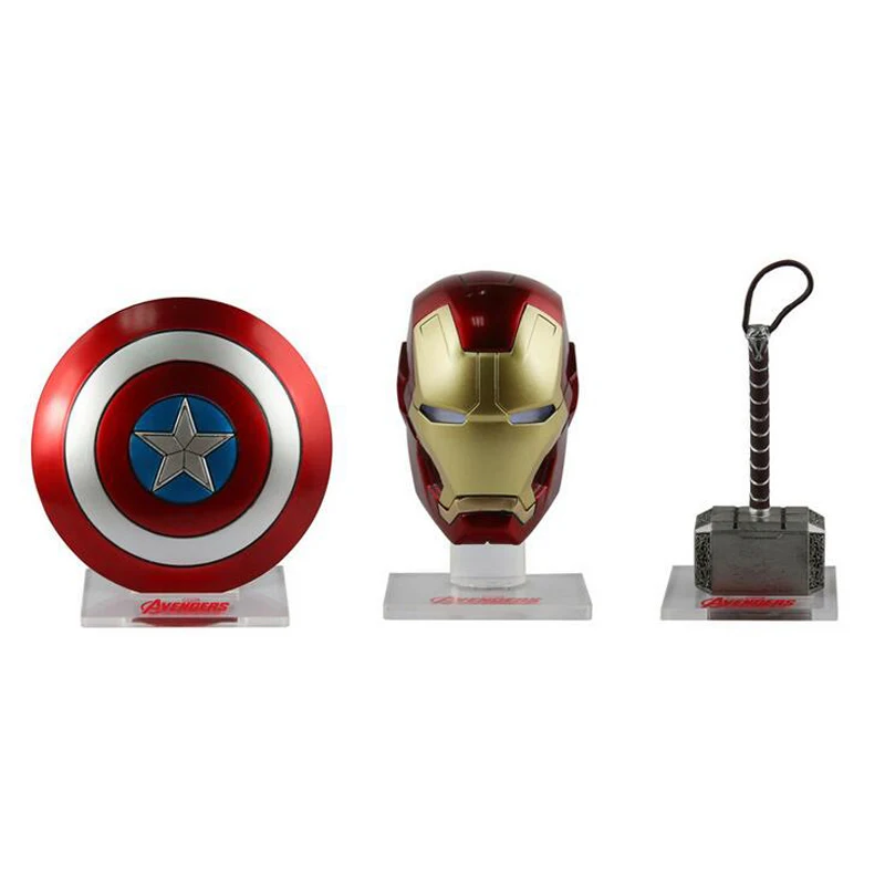 С принтами &quotMarvel&quot &quotМстители&quot шлем с принтом Железный человек фигурку