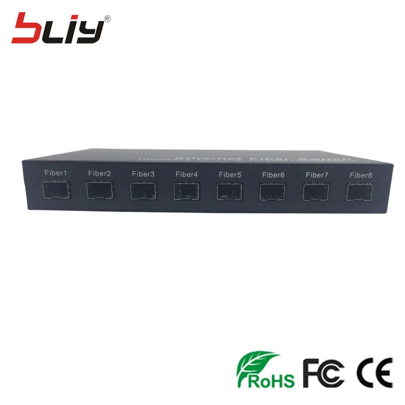 SFP 8G2E 1000 м gigabit 8 sfp волокна 2 RJ45 UTP волокно прерыватель Оптическое media converter ethernet