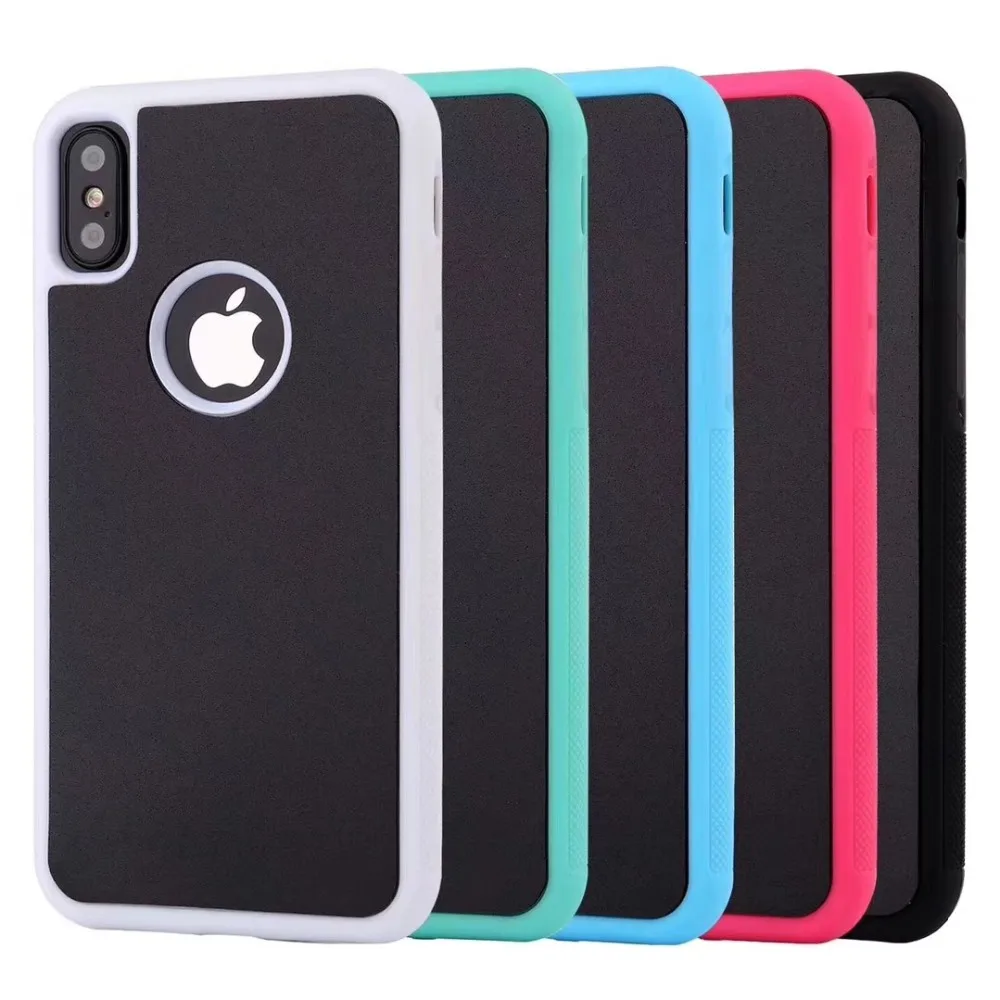 Защитный чехол из ТПУ для iPhone X XR XS MAX с защитой от гравитации|Бамперы| |