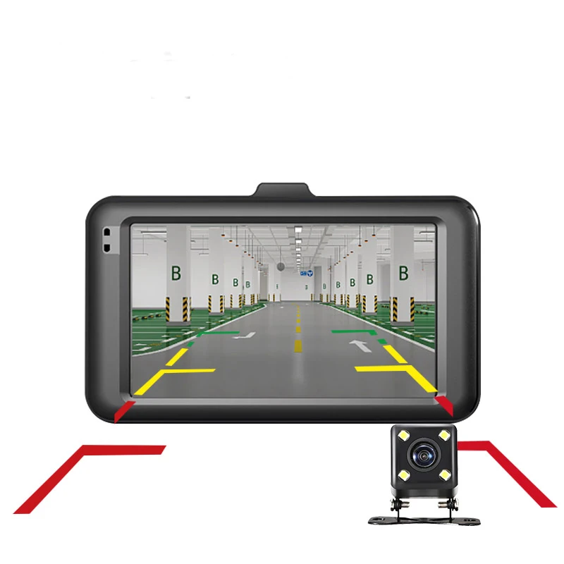 Dashcam 3 0 дюймовый IPS экран с g датчиком ночного видения циклическая запись движения