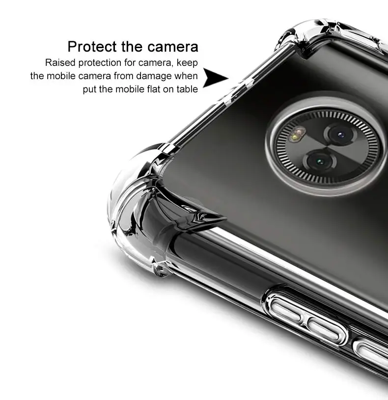 A+++ прозрачный противоударный чехол для lenovo Z5S K8 Note Air Cushion силиконовый чехол