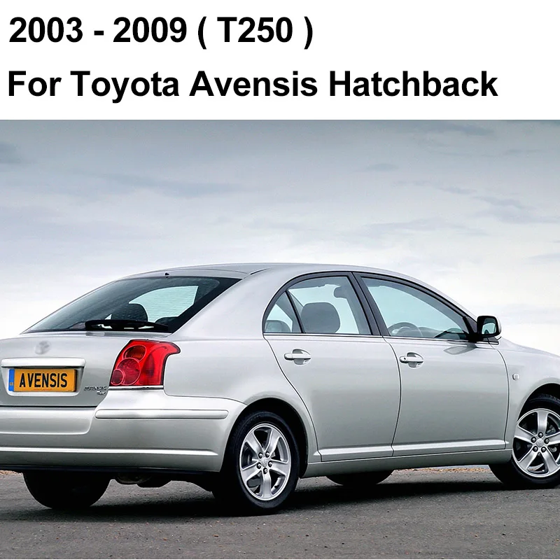 2003 - 2009 (Hatch) YITOTE стеклоочистителей ветрового стекла для Toyota Avensis T250/T270/Verso Mk2 Mk3 Fit крюк руки/кнопки - Цвет: 2003 - 2009 (Hatch)