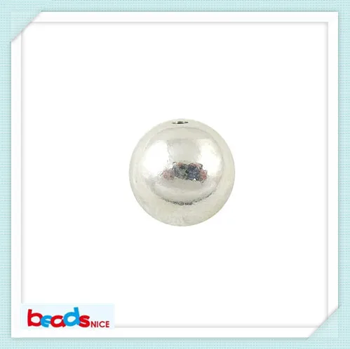 Beadsnice ID25609 925 Серебряные Круглые модные бусины делая цепь|beads shop|beads beadsbeads round |