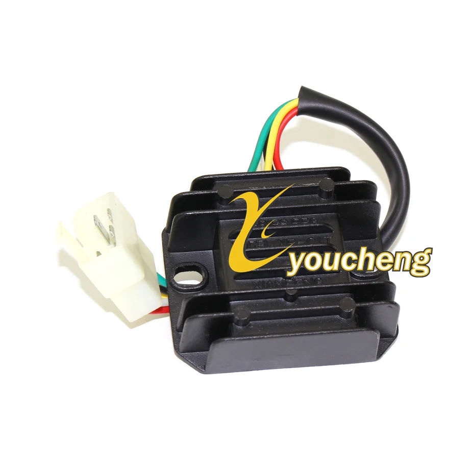 XF регулятор напряжения Выпрямитель GY6 125cc 150cc 152QMI 15QMJ Скутер мопед ATV Go Kart 1 вилка 5