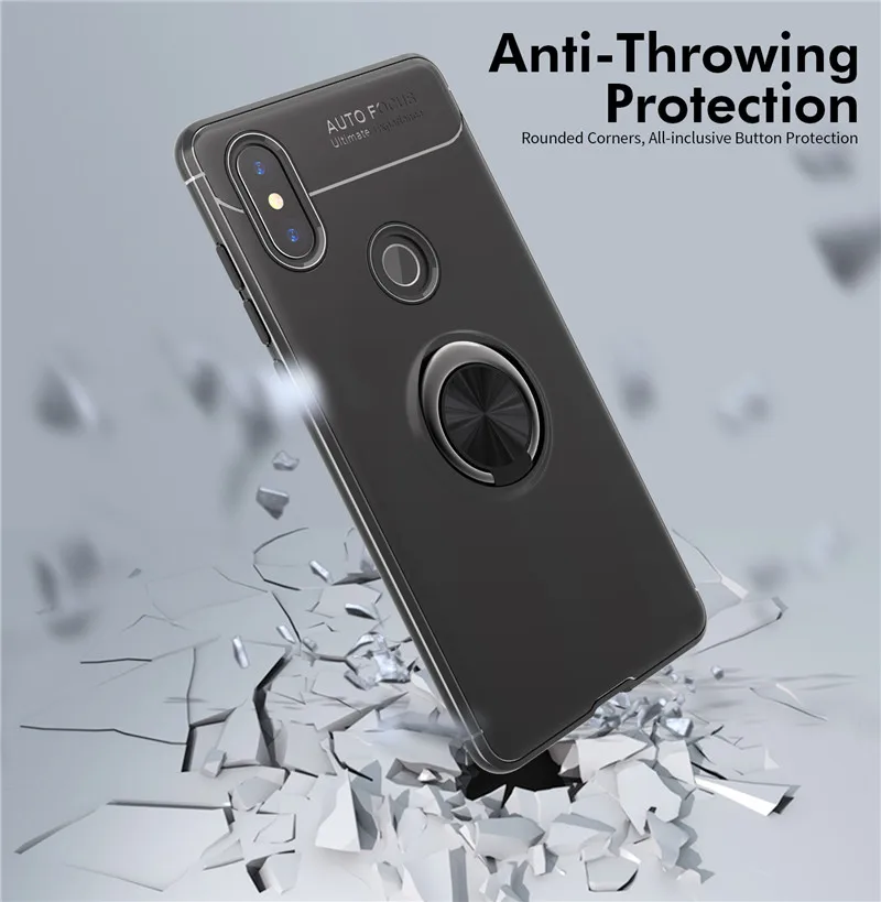 Чехол для Xiaomi Redmi Note5 Pro Мягкий Силиконовый ТПУ бампер противоударный чехол 6 6A 6pro 4X