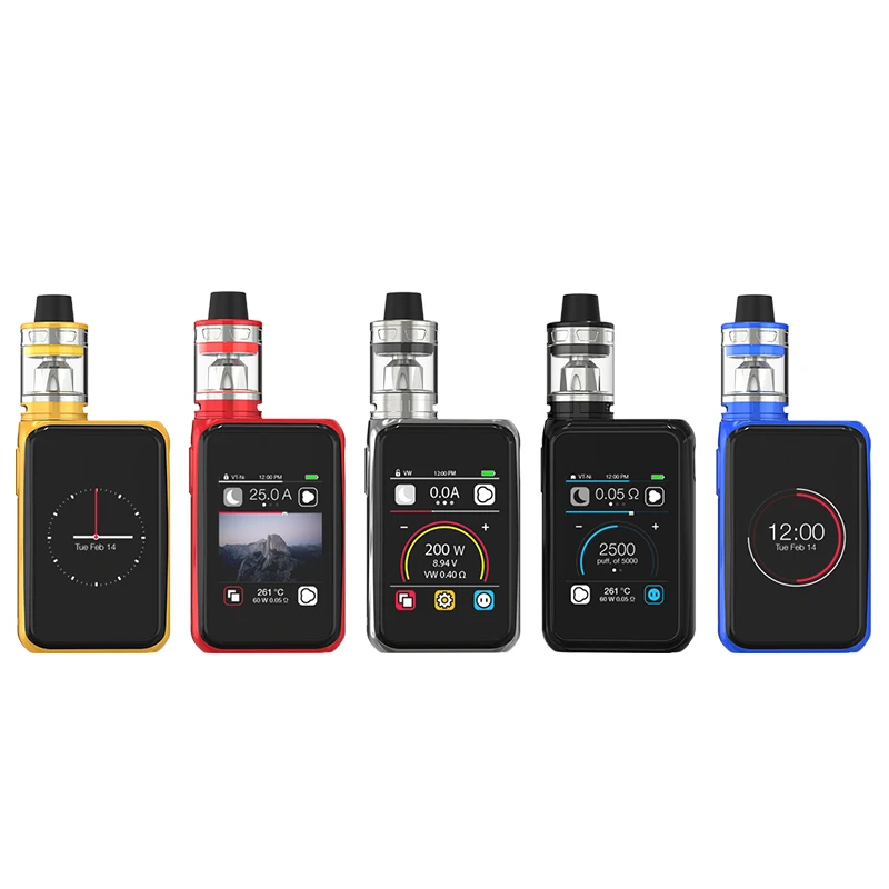 Оригинал Joyetech Cuboid Pro 200 W коробка мод с ProCore Aries 2 мл распылитель в комплекте