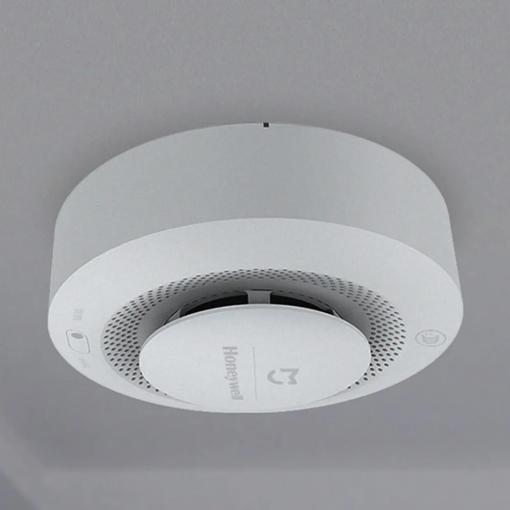 Детектор пожарной сигнализации Xiaomi Mijia Honeywell, звуковая и визуальная сигнализация, работающая с шлюзом, детектор дыма, умный дом, пульт дистанционного управления