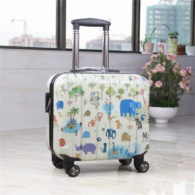 Чемодан на колесиках диагональю 18 дюймов|luggage spinner|rolling luggagebrand suitcase |