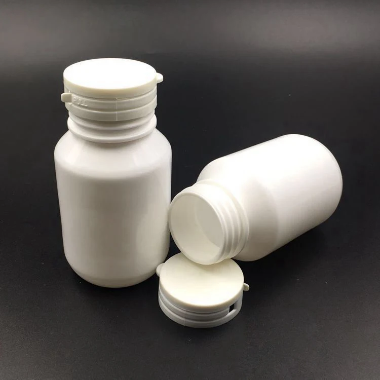 100 шт мл Белый цвет HDPE ксилит хранения контейнеры жевательной резинки