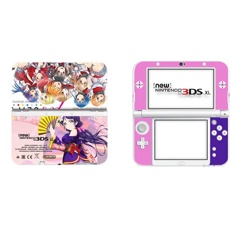 DSLL0298 Аниме милые девушки виниловая наклейка кожи Стикеры для нового 3DS XL LL шкуры Стикеры s для нового 3dsll Винил Защитная Наклейка - Цвет: DSLL0298