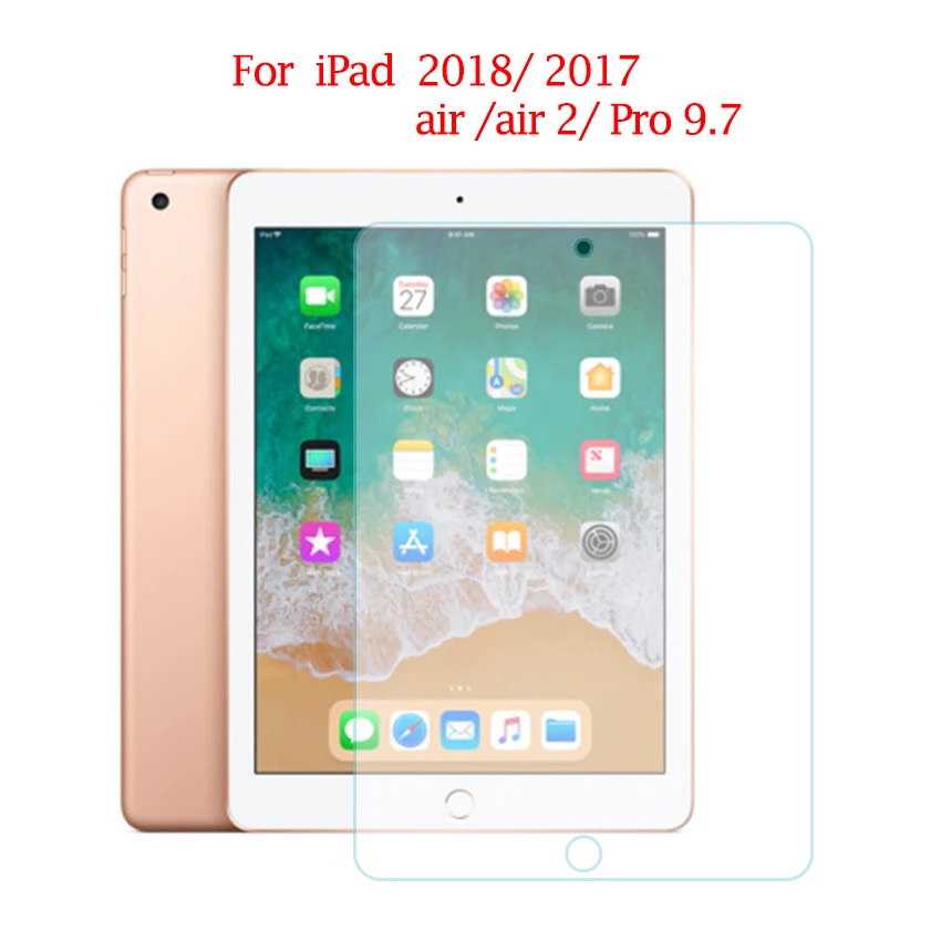 Закаленное стекло 9H для нового iPad 2018 2017 A1822 A1823 защитная пленка экрана твердая