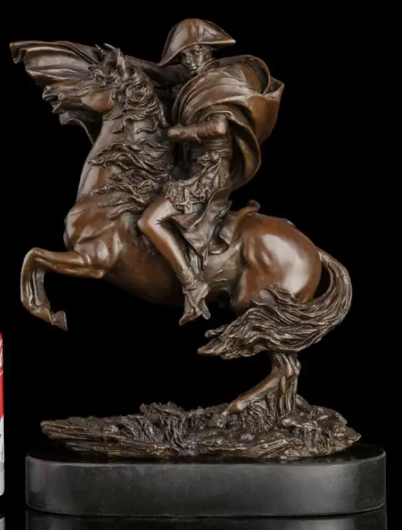Napoleon Bonaparte Napoleone Buonaparte Western Pure Bronze Copper decoration Statue Marble Bust Nude Brokeback Men Sculpture | Дом и сад