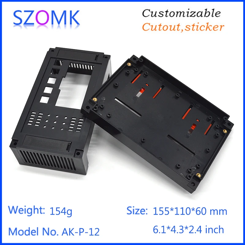 Коробка для электроники szomk 10 шт. в партии пластиковый корпус из ПВХ