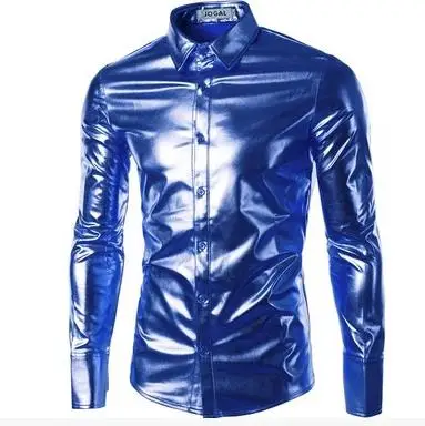 

Shirt men long-sleeved shirt Korean slender wild-sleeved shirt tide chemise homme solid color autumn and winter fashion clothes