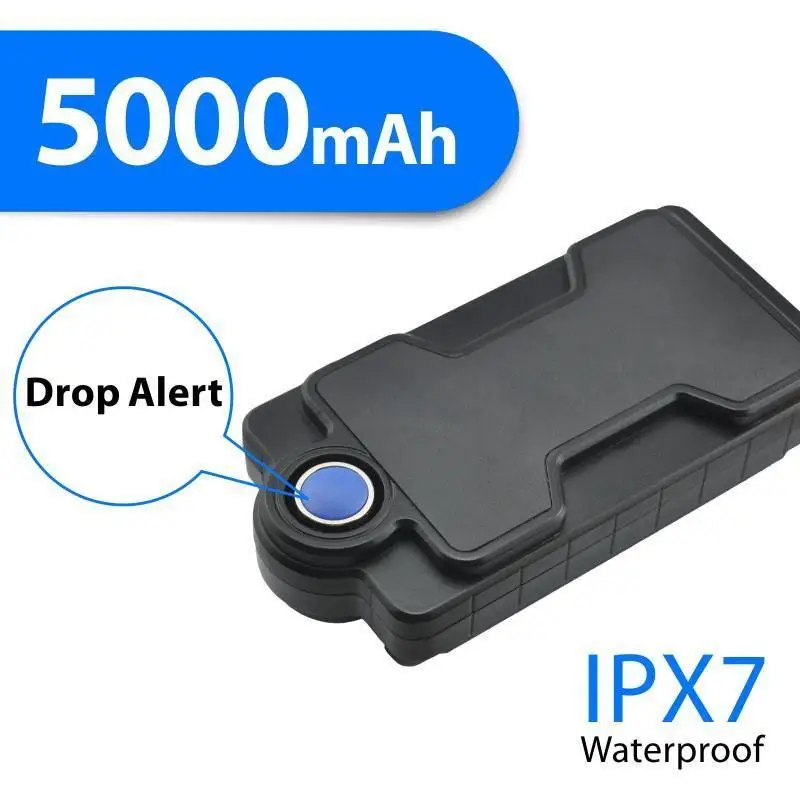 Четырехдиапазонный GPS GSM GPRS трекер TK05SE с магнитами 5000 мАч Срок службы батареи для