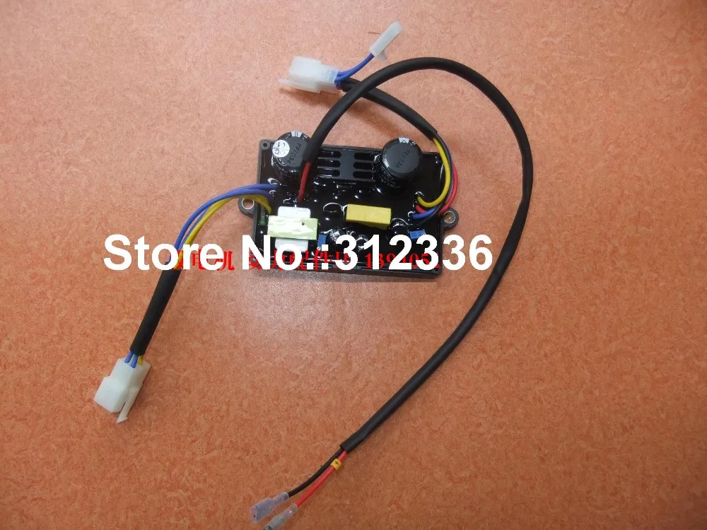 Бесплатная доставка 3 гнезда сварочный генератор 12 провода 5 кВт ква 6 кВА 7 AVR