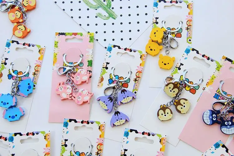 10 компл./лот аниме Детская Пижама с Микки Маусом и Минни-Маус брелок игрушки Аниме