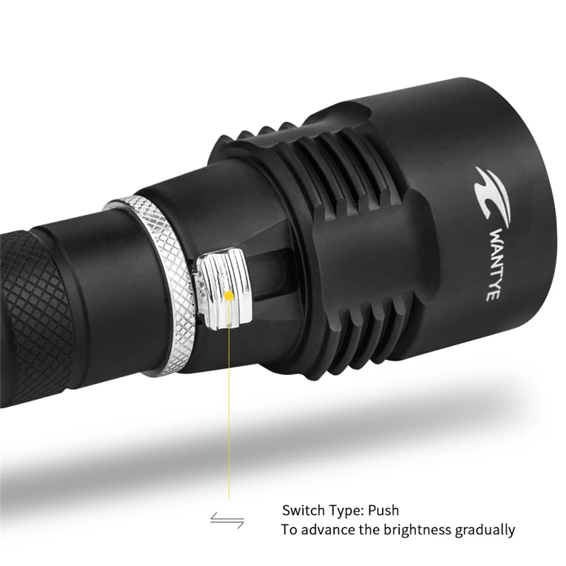 Новый 6000 люмен подводные 60 м Факел 3X лампа XM L2 U2 LED Дайвинг фонарик свет для 2x18650