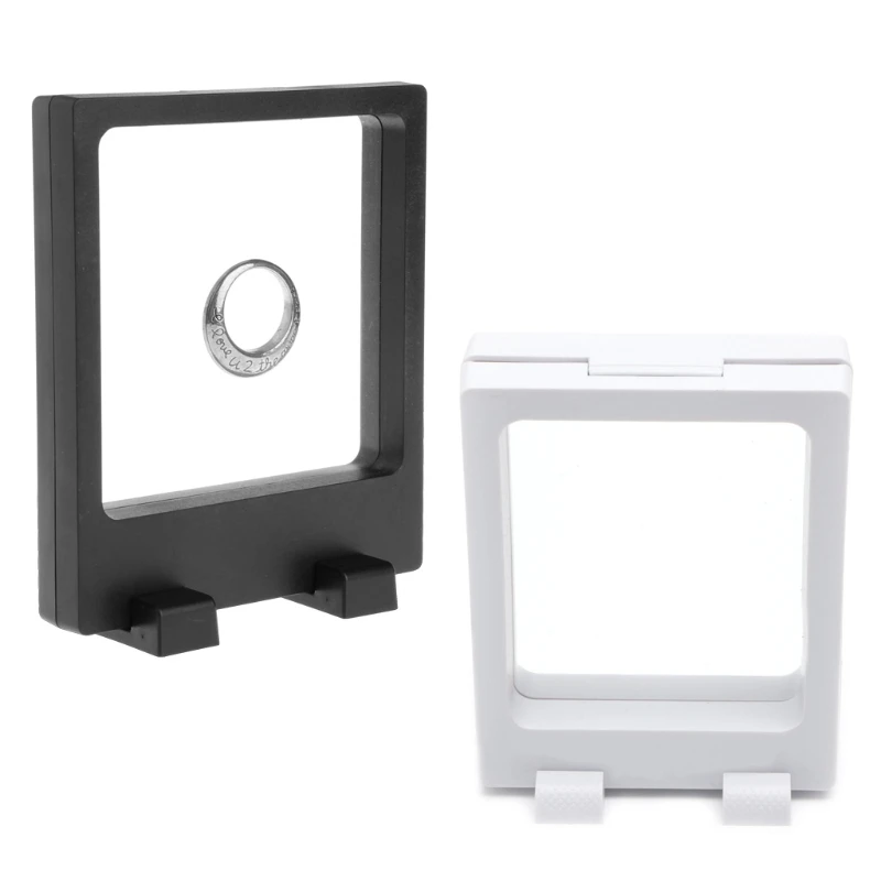 

Floating Suspended Display Case Coins Artefacts Jewellery Stand Holder Box