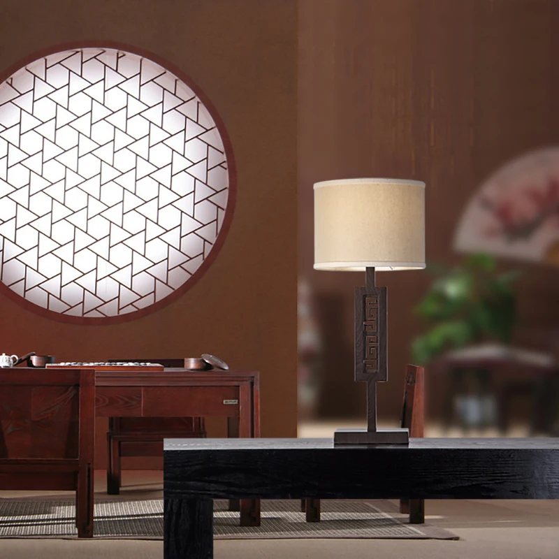 Austrian fruit shipping new Chinese minimalist living room floor lamp wrought iron modern Chinese-style shade cloth ve | Освещение