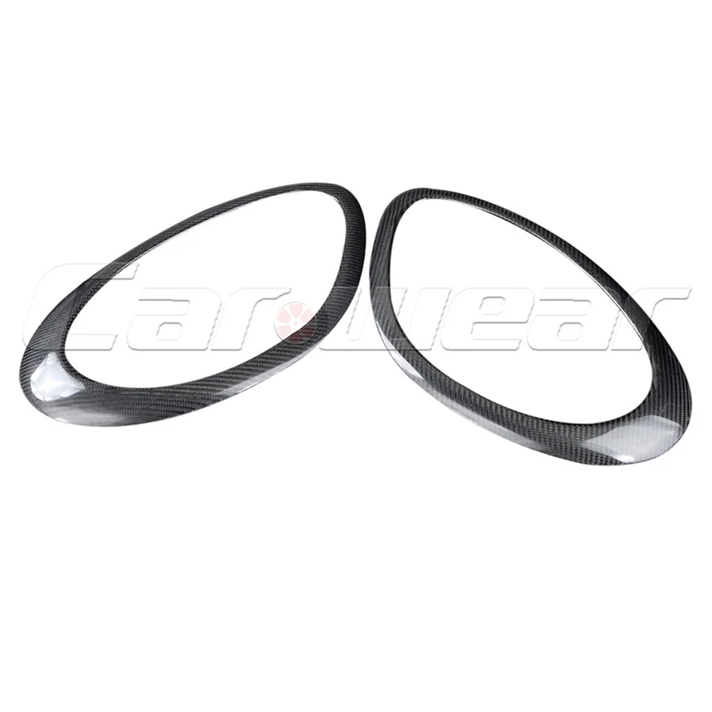 Чехол для передней фары из углеродного волокна Porsche Boxter Cayman S 987 2005 2008|carbon fiber|headlight