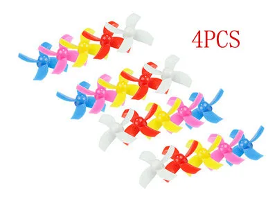 4pcs 31x0.8mm Prop 4 шт. все E011 Радиоуправляемый Дрон Mavic Pro Рамка для 716 720 718 мотор Inductrix FPV Pro Betaflight Whoop FC крошечные Модель "Сделай своими руками", Запчасти - Цвет: 4pcs 31x0.8mm Prop