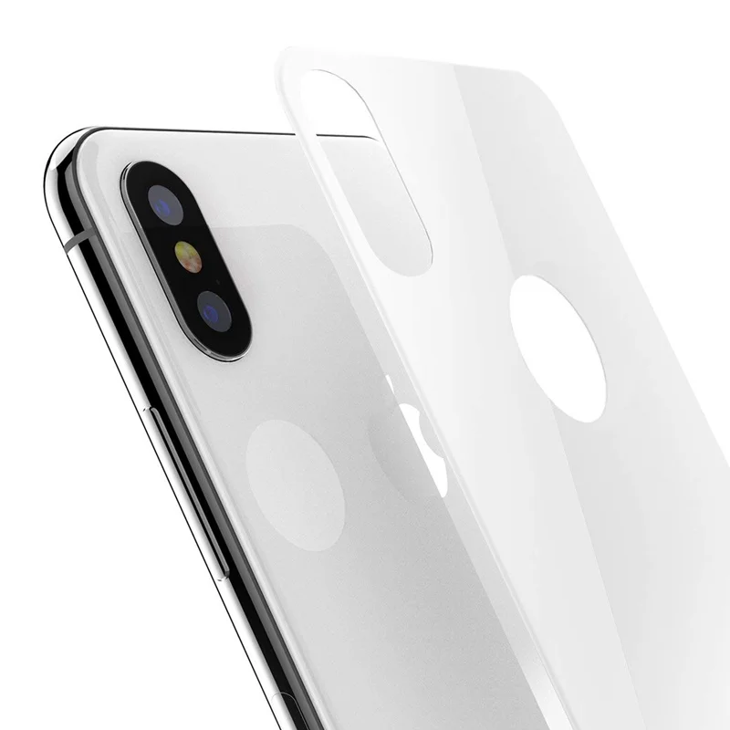Задняя пленка стекло 9H полное покрытие Защитная Для iPhone XS MAX XR защита экрана на задней панели для iPhone X 8 7 Plus закаленное стекло