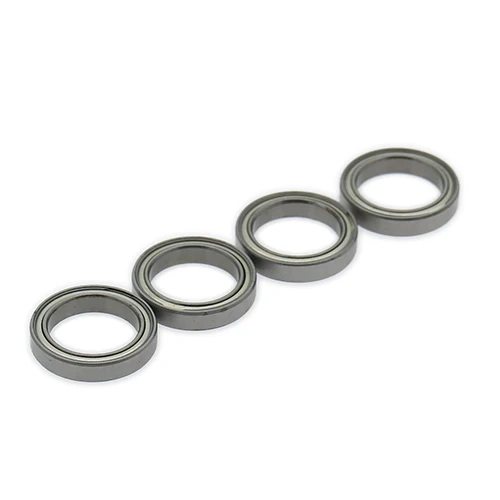 15x21x4mm 4 шт. шаровой подшипник 6x12x4 15x21x4 7x14x5 4x10x4 5x8x2,5 5x10x4 12x18x4 5x13x5 6x12x4 мм для Rc модели автомобиля 1/10 Traxxas Trx-4Crawler - Цвет: 15x21x4mm