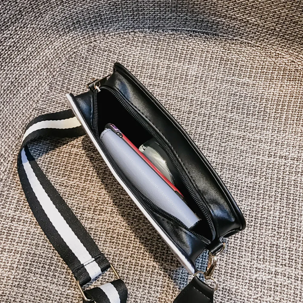 Женская сумка Ins на плечо с диагональным поперечным граффити модная маленькая