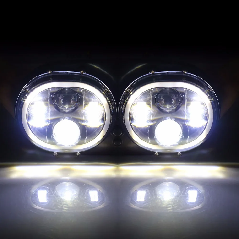 Светодиодный прожектор 80 Вт для езды на мотоцикле Harley|for harley|light forroad glide headlight |