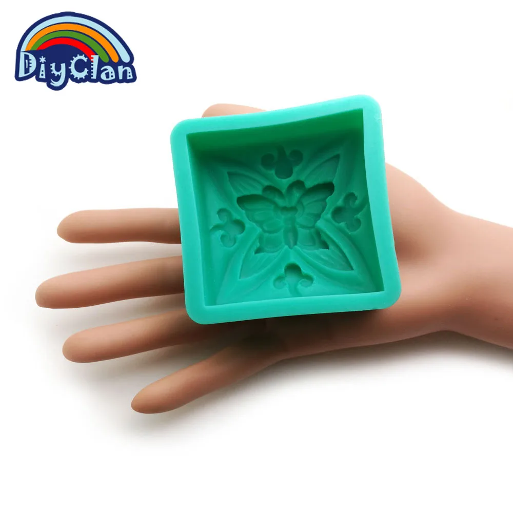 Силиконовая форма для мыла ручной работы с бабочками украшения торта 3D
