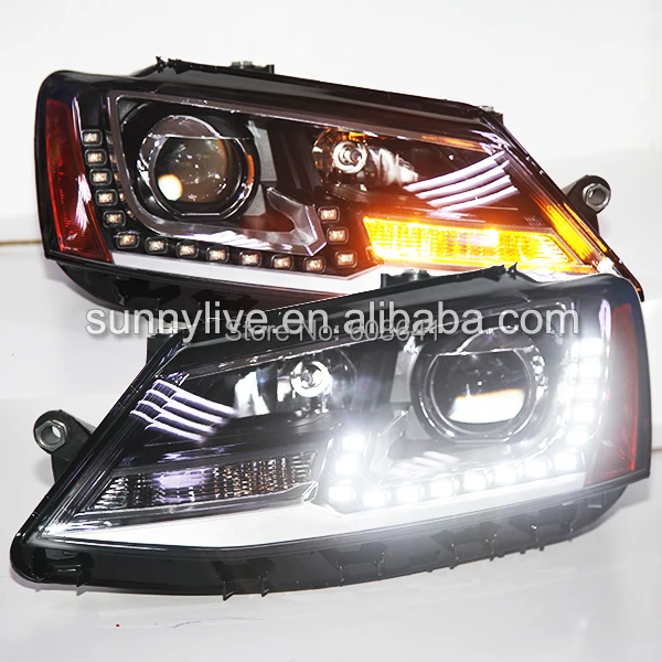 Для VW New Jetta MK6 светодиодный фар SY V2|headlight for jetta|jetta mk6 ledjetta |