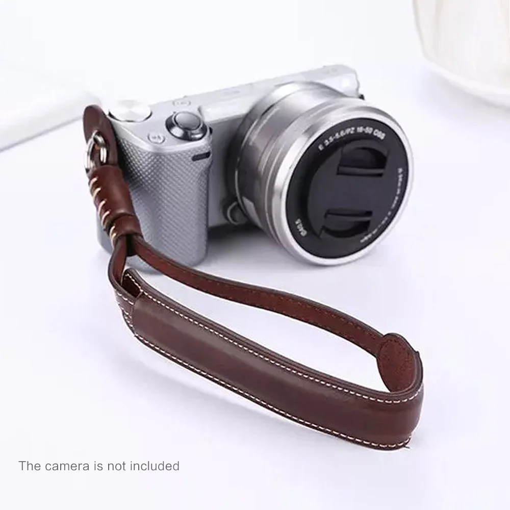Ремешок на запястье из искусственной кожи для Sony Fujifilm Nikon Olympus Leica DSLR Micro Single Camera