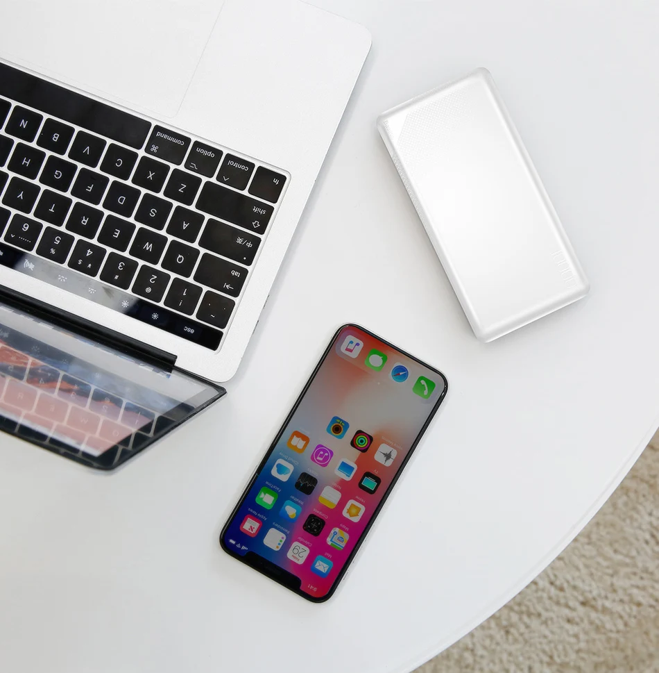 Baseus, 10000 мА/ч, Дополнительный внешний аккумулятор, Usb зарядное устройство для iPhone, мобильный телефон, внешний аккумулятор, портативный внешний аккумулятор, Двойной внешний аккумулятор, зарядное устройство