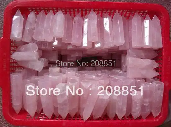 Натуральный розовый кварц хрусталь ТОЧКА исцеления 2 кг оптовая продажа