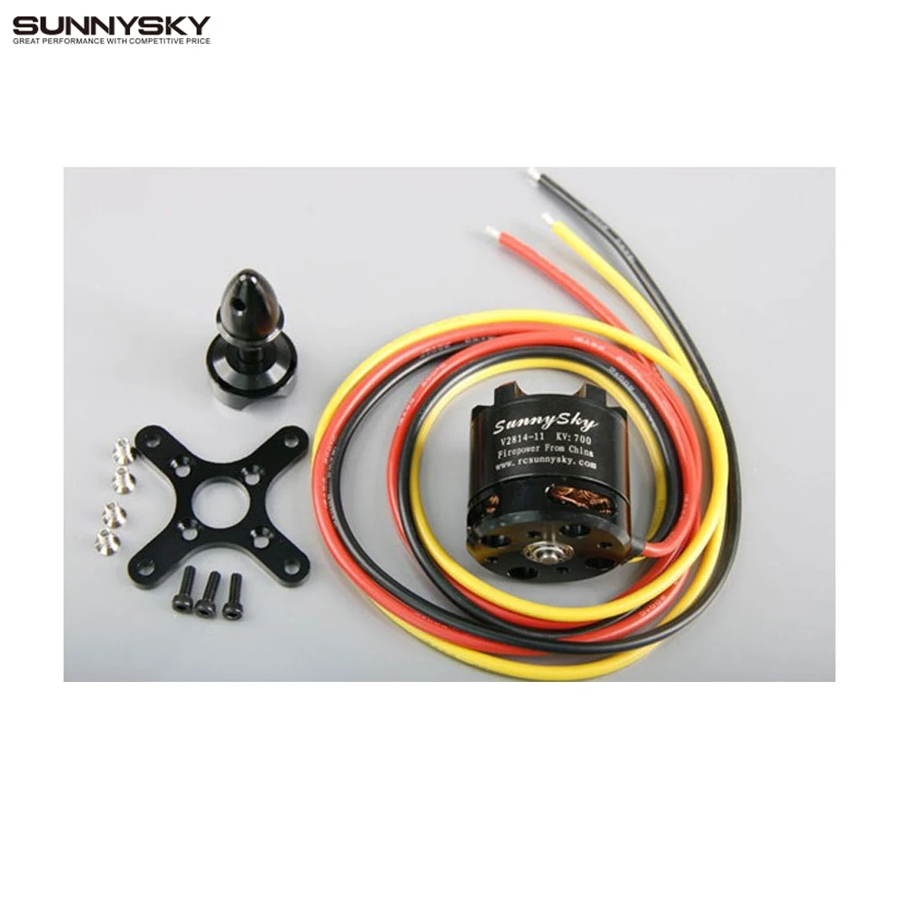 Бесщеточный мотор SunnySky V2814 700KV 800KV 870KV для радиоуправляемого квадрокоптера |
